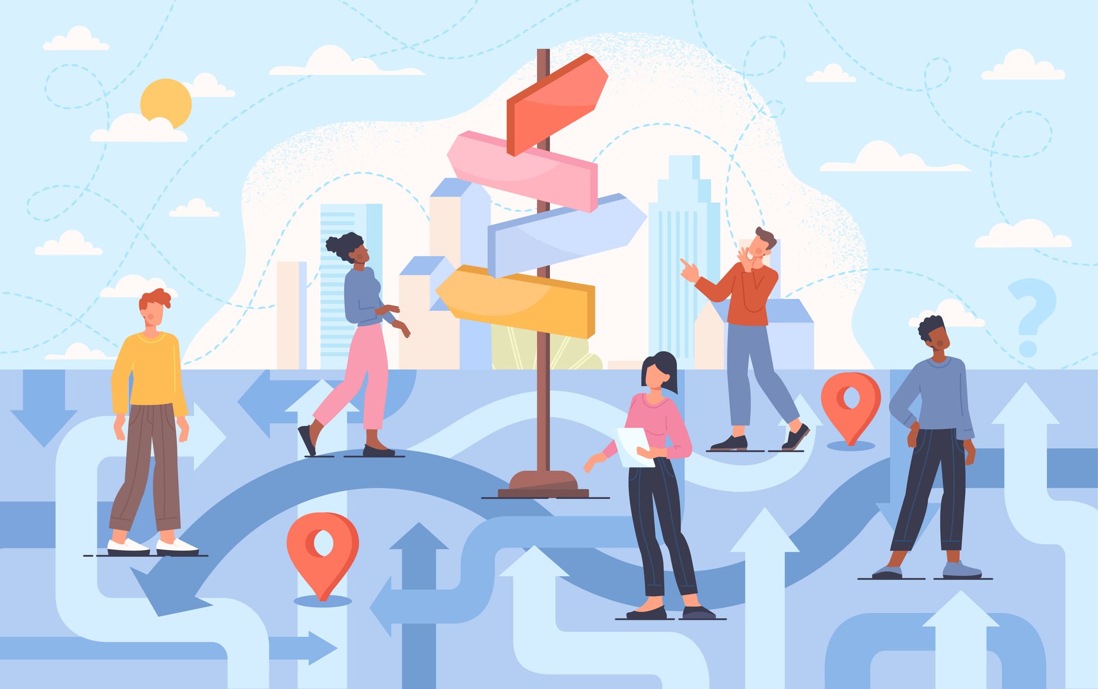 A network of connections helps find the right candidates